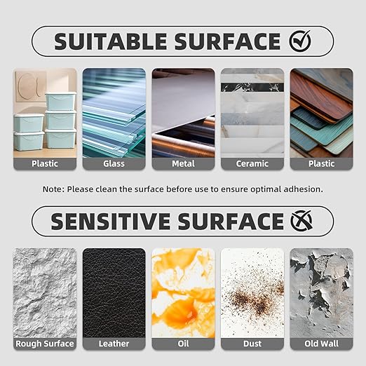 Heavy Duty Double Sided Tape 2in×20Ft, Made of 3M PE Foam Mounting Tape for LED Strip Lights, Home Decor, Signs, DIY – Weatherproof Adhesive for Plastic, Metal, Glass, Indoor & Outdoor Use