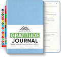 Gratitude & Self-Care Journal - Guided Mindfulness & Mental Health Journal All-in-One with Prompts for Self Discovery - Daily Journal for Men & Women by PRODUCTIVITY STORE (A5, Blue)